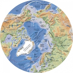 Гренландия на карте