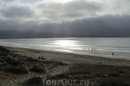 Закат в Monterey Bay.
