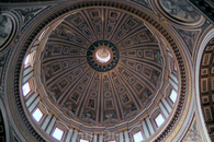 Там же. Вид изнутри на купол собора