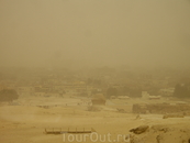 Вид на Каир с одной из смотровых площадок Гизы