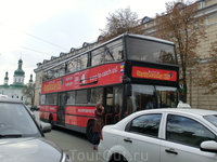 У входа в Киево-Печерскую Лавру был замечен City-Bus