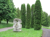 парк замка Олесько