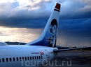Один из парка самолетов компании Norwegian air, прославляющих национальных героев Норвегии