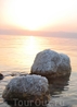 закат на Мертвом море
