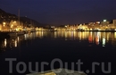 Вид на ночной Берген с моря, губерния Хордаланд.
Foto: Gaby Bohle/Innovation Norway
