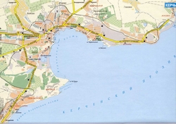 Карта Керчи