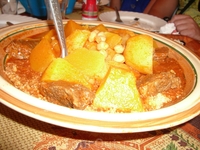 Мамалыга - картофель, нут, мясо, специи. Пища бедуинов