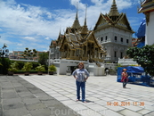 Территория королевского дворца в Бангкоке