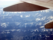 Под крылом аэробуса А-320 - Альпы