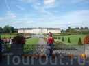 Я и моя доченька на фоне Людвигсбургского дворца.