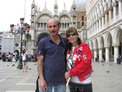 Венеция. Площадь Сан Марко. Мы с мужем долго любовались такой красотой.