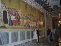 Иерусалим.Стена Воскресенского собора.