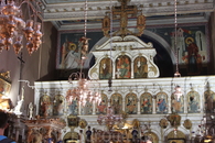 Монастырская церковь, здесь находится икона "Животворящий источник"