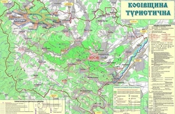 Карта Косова
