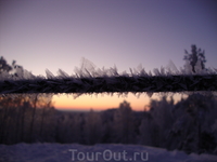 Узор на тросе.