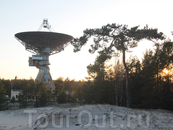 Радиотелескоп в Ирбене, Латвия