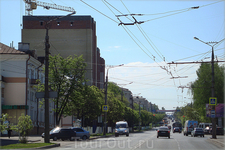 проспект Ленина - главная магистраль города