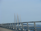 Эрисунский мост. Граница между Швецией и Данией.