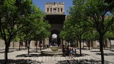 Sevilla - апельсиновый двор Кафедрала