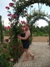 В цветнике  в Саду Альгамбры