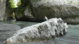 Река Белая в районе Хаджохской Теснины