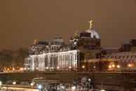 Ночной Дрезден