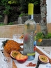 Натюрморт №1...Скромный полдник отдыхающих на Азорах- местные фрукты и замечательное молодое вино (vinho verde)