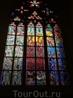 Мозаика на окнах собора Святого Вита