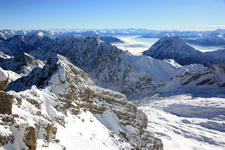 Вид с Zugspitze, 2962m