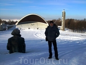 Зимнее Певческое поле.