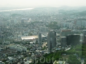 Вид Сеула с башни N 서울타워