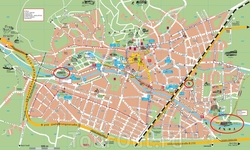 Карта Баден-Бадена