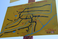 Карта района на Черкесском перевале