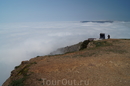 Туман над Черным морем с горы Асекти
