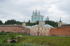 Смоленск, панорама соборного холма. 