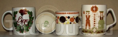 Эти чашки  нашла в интернете,когда искала инфу про МИЛГРАВИС ,Рижский Фарфоровый завод",последняя коллекция.