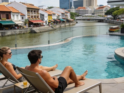 Paradox Singapore в Кларк-Ки: как устроен отдых у воды в самом центре города TourOut