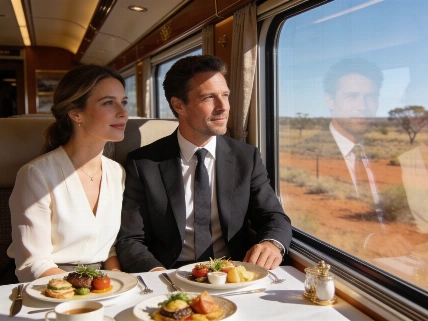 The Ghan: как Ханна Холлис и Кэм Даддо открыли для себя роскошь австралийской железной дороги TourOut