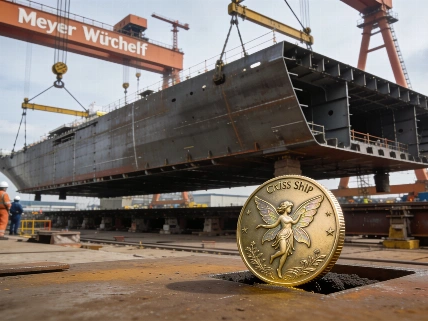 На верфи Meyer Werft заложили киль лайнера Disney Believe TourOut
