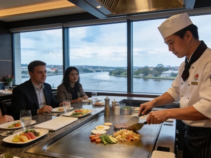InterContinental Adelaide: японский театр вкуса и бассейн с видом на реку TourOut