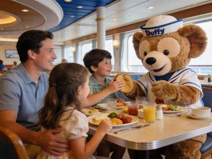 Disney Adventure запускает завтраки с героями Duffy and Friends на борту TourOut
