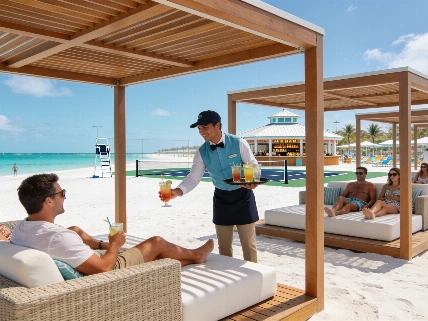 Holland America Line запускает Beach Club на приватном острове RelaxAway, Half Moon Cay TourOut