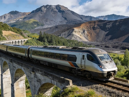Northern Explorer: поезд, который показывает настоящую Новую Зеландию TourOut