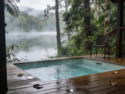 Misty View Cottages сочетает лесной отдых с ужином от шефа TourOut