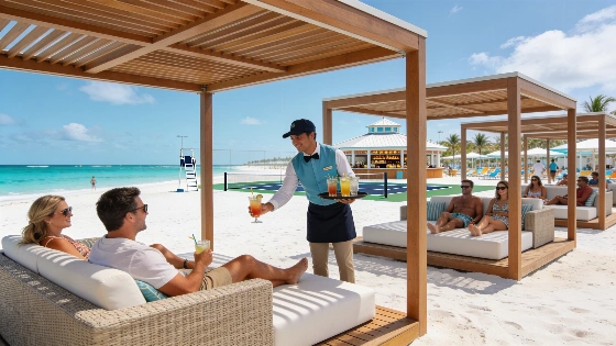 Holland America Line запускает Beach Club на приватном острове RelaxAway, Half Moon Cay TourOut