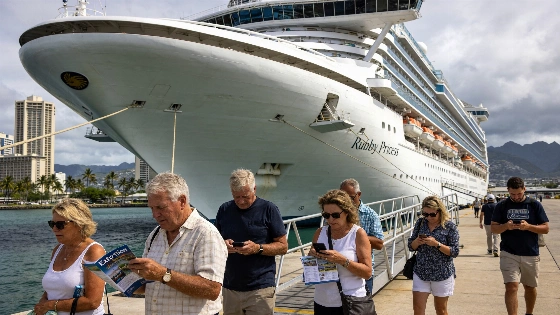 Princess Cruises отменяет заход Ruby Princess на Кауай из-за последствий урагана Lowell TourOut